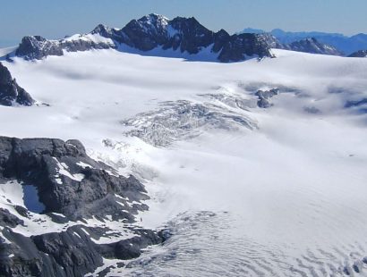 Blick auf den Hüfigletscher und Clariden